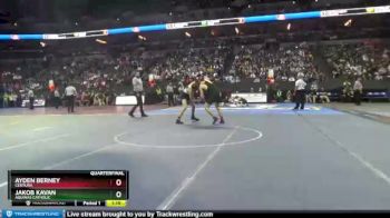 Quarterfinal - Ayden Berney, Centura vs Jakob Kavan, Aquinas Catholic