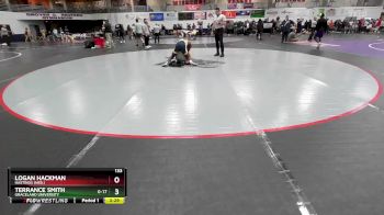 133 lbs Champ. Round 1 - Logan Hackman, Hastings (Neb.) vs Terrance Smith, Graceland University