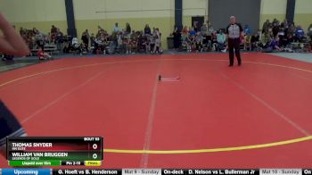 110 lbs Quarterfinal - Thomas Snyder, MN Elite vs William Van Bruggen, Legends Of Gold