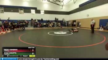 182 lbs Semifinal - Ricky Cisneros, Granger vs Evan Vanatta, Tonasket