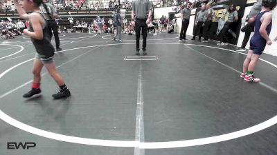 55 lbs Rr Rnd 5 - Messiah Gonzalez, Shelton Wrestling Academy vs Axel Gannon, Lions Wrestling Academy