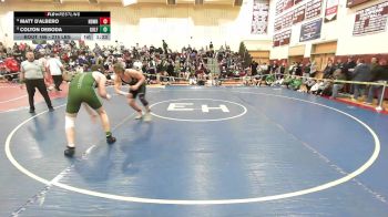 215 lbs Round Of 16 - Matt D'Albero, Notre Dame-West Haven vs Colton Deboda, Guilford