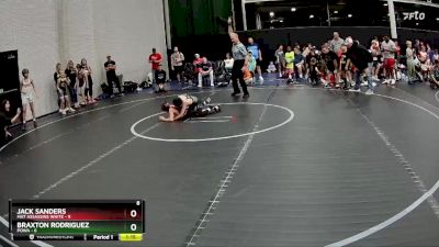 52 lbs Semis (4 Team) - Braxton Rodriguez, POWA vs Jack Sanders, Mat Assassins White