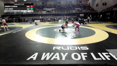 175 lbs Round Of 32 - Joseph Lagman, DeMatha vs Jack West, Cary Academy