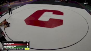 Cons. Round 1 - Jaxon Vinson, Osmond-Wausa vs Breckyn Collins, North Platte St. Pat`s