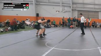 130 lbs Finals (2 Team) - Gabe Saluan, Aurora Wrestling vs Caleb Everson, Neighborhood Wrestling