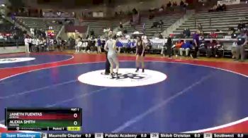 100 lbs Cons. Round 1 - Alexia Smith, Rogers vs Janeth Fuentas, Gentry