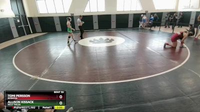 125 lbs Champ. Round 1 - Tomi Persson, Riverton vs Allison Kissack, Kelly Walsh