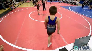 Quarterfinal - Haylin Higgins, Cleveland Take Down Club vs Aiden Saunders, Woodland Wrestling Club