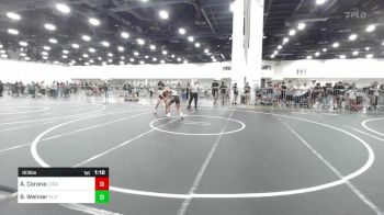 123 lbs Semifinal - AlexAndrea Corona, LEGACY Wrestling Club CA vs Brooklyn Weimer, Elite Force