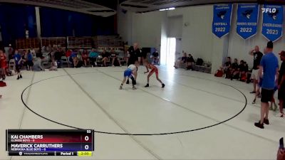 53 lbs Finals (2 Team) - Kai Chambers, Illinois Boys vs Maverick Carruthers, Nebraska Blue Boys