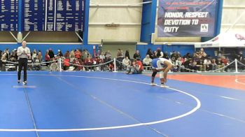 174 lbs Champ. Round 2 - Jhayvon Napoleon, Emmanuel College vs Gage Wiggins, Williams College