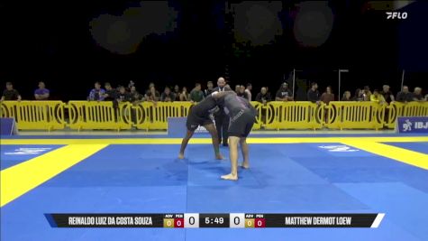 Matthew Dermot Loew vs Reinaldo Luiz Da Costa Souza 2025 Pan IBJJF Jiu-Jitsu No-Gi Championship