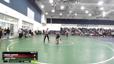 106 lbs Cons. Round 2 - Javi Tapia, Warren vs Nick Garcellano, Temescal Canyon