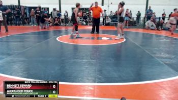 105-115 lbs Quarterfinal - Bennett Seward, Dig Deep Wrestling Team vs Alexander Ponce, Bulldog Premier Wrestling Club