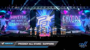 Prodigy All Stars - Sapphire [2019 Youth - Small 2 Day 1] 2019 Encore Championships Houston D1 D2
