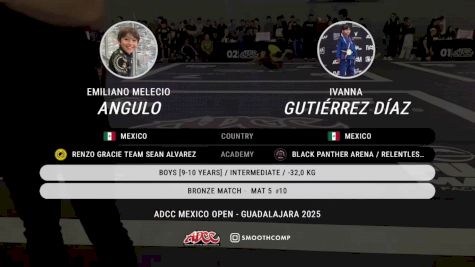 Ivanna Gutiérrez Díaz vs Emiliano Melecio Angulo 2025 ADCC Guadalajara Open