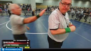 285 lbs Round 1 - Matthew Thompson, TN vs Blake Palmer, TX