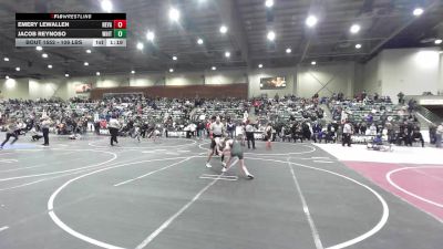 106 lbs Rr Rnd 2 - Emery Lewallen, Nevada Elite vs Jacob Reynoso, White Pine