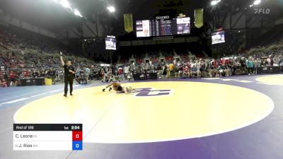 113 lbs Rnd Of 128 - Cameron Leone, MI vs Julian Rios, MA