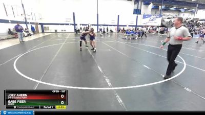 157 lbs Prelim - Joey Ahern, UW-Stevens Point vs Gabe Fiser, Loras