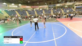 70 lbs Quarterfinal - Zavian Palma-vigil, Duran Elite vs Arlo Unger, Yuma