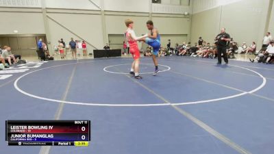 175 lbs Round 3 (8 Team) - Leister Bowling IV, Colorado vs Junior Bumanglag, California Red