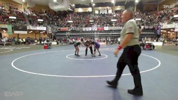 170 lbs Champ. Round 1 - Emily Deming, Wathena-Riverside HS vs Brooke Smith, Oakley HS