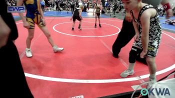 61 lbs Semifinal - Ryker Bishop, Tiger Trained Wrestling vs River Minton, Runestone