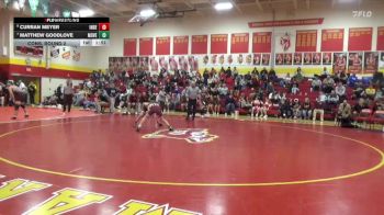 106 lbs Cons. Round 2 - Matthew Goodlove, Mount Vernon vs Curran Meyer, Independence