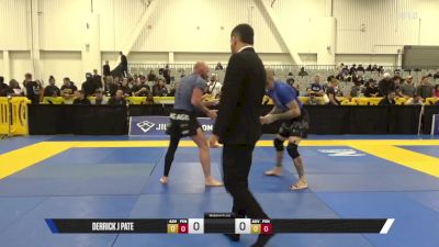 Justin Michael Kahle vs Derrick J Pate 2025 World IBJJF Jiu-Jitsu No-Gi Championship