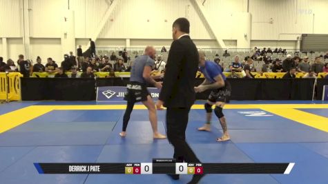 Justin Michael Kahle vs Derrick J Pate 2025 World IBJJF Jiu-Jitsu No-Gi Championship