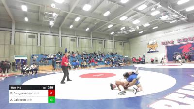 190 lbs Consi Of 16 #1 - Steven Sengprachanh, Exeter Union vs Angel Calderon, Birmingham