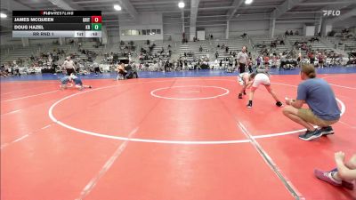 100 lbs Rr Rnd 1 - James Mcqueen, Grit Mat Club Red vs Doug Hazel, Kraken