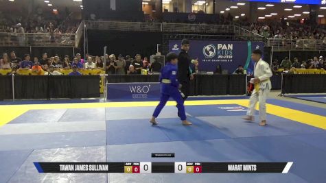 Marat Mints vs Tawan James Sullivan 2025 Pan Kids Jiu-Jitsu IBJJF Championship