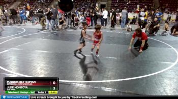 43-45 lbs 5th Place Match - Jude Montoya, Top Rank vs Maddox Betterman, Betterman Elite Wrestling