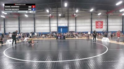 100 lbs Daniel Martinez, California Gold vs Paxton Beckett, Washington