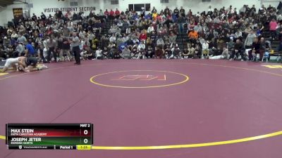 150 lbs Semifinal - Max Stein, Faith Christian Academy vs Joseph Jeter, Edmond North