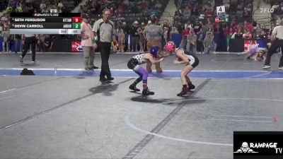 65 lbs 1st Place Match - Kazy Gilson, Spring Hill vs Kalynda Smallwood, South Central Punisher