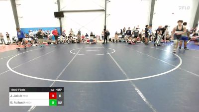 155 lbs Semifinal - Jimmy Jakub, Triumph Maize vs Braylenn Aulbach, Michigan Premeir Gold