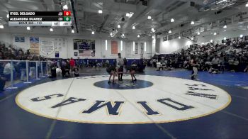 110 lbs Cons. Round 2 - Itxel Delgado, Azusa vs Alejandra Suarez, South Hills