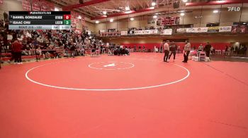 132 lbs Quarterfinal - Daniel Gonzalez, Othello vs Isaac Chu, Lake Stevens