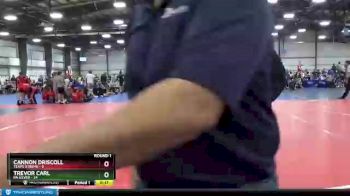 88 lbs Round 1 - Trevor Carl, PA Silver vs Cannon Driscoll, Terps Xtreme