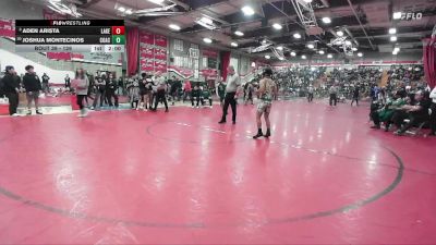 126 lbs Champ. Round 1 - Aden Arista, Lakeside vs Joshua Montecinos, Coachella Valley