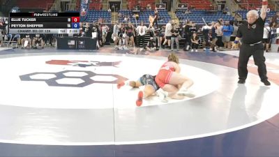 130 lbs Champ. Rd Of 128 - Ellie Tucker, ID vs Peyton Sheffer, VA