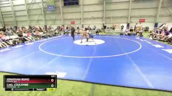 220 lbs Semis & 3rd Wb (16 Team) - Jonathan Romo, Kansas Red vs Cael Coulombe, Tennessee