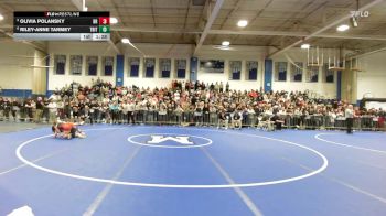 100 lbs Final - Olivia Polansky, Bridgewater-Raynham vs Riley-Anne Tarmey, Triton