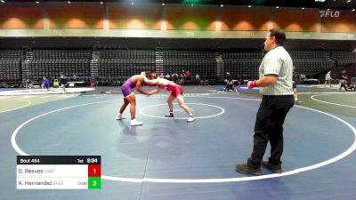 184 lbs Consi Of 8 #1 - Gabe Reeves, UNATT-Western Wyoming vs Kweli Hernandez, San Francisco