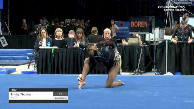 Trinity Thomas - Floor, Florida - 2019 NCAA Gymnastics Regional Championships - Oregon State