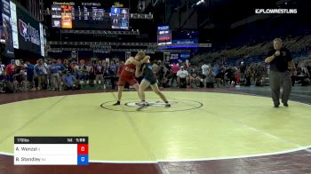 170 lbs Cons 8 #2 - Andrew Wenzel, Illinois vs Blayze Standley, Nebraska